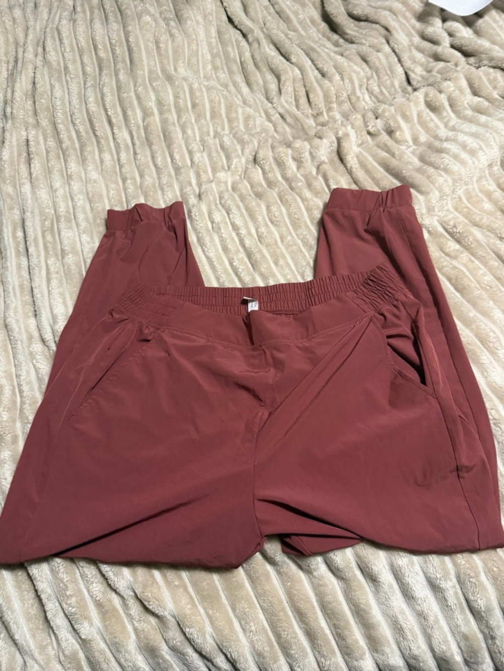 Mauve/Deep Rose Active Jogger Pants